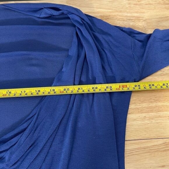 Audrey, Boutique Twist Wrap Front Long Hi-Lo Tunic, Women’s Small - Picture 8 of 15